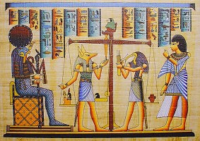 Reprodukce - Papyrus Ahmed 2(18x24cm)