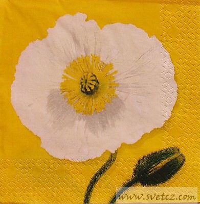 Ubrousek - Květ, žlutý