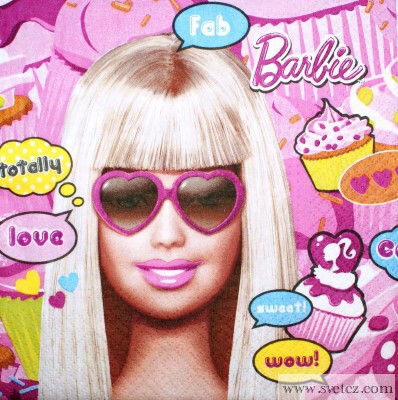Ubrousek - Barbie