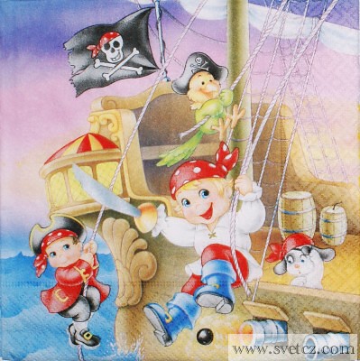 Ubrousek - Malý pirát 1
