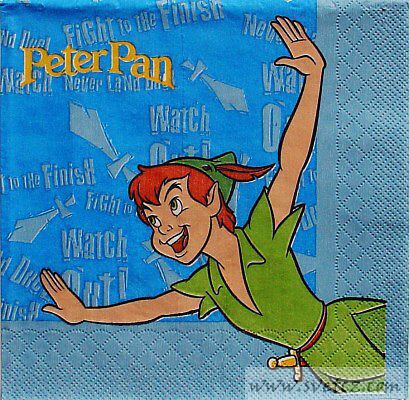 Ubrousek - Peter Pan
